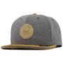 Imagem de Boné Anth co Ollie Mescla Chumbo Aba Reta Aberto Com Ajuste Snapback