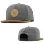 Imagem de Boné Anth co Ollie Mescla Chumbo Aba Reta Aberto Com Ajuste Snapback