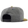 Imagem de Boné Anth co Ollie Mescla Chumbo Aba Reta Aberto Com Ajuste Snapback
