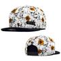 Imagem de Boné Anth co Toten Cinza Aba Reta Aberto Com Ajuste Snapback
