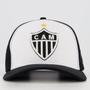 Imagem de Boné Atlético Mineiro Escudo Preto e Branco