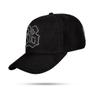 Imagem de Boné BLCK Brasil Snapback Preto Suede Wings Limited Stone