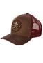 Imagem de Boné Brown Use A Ideia modelo Trucker com Telinha. Marrom, Tamanho único