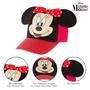 Imagem de Boné de beisebol Disney Minnie Mouse Ears Toddler 2-4 anos vermelho