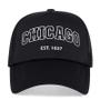 Imagem de Boné de Beisebol Unissex Respirável - Malha para Verão - Estilo Chicago Snapback