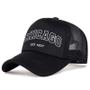 Imagem de Boné de Beisebol Unissex Respirável - Malha para Verão - Estilo Chicago Snapback