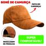 Imagem de Boné de Camurça Aba Curva Trucker Country Caminhoneiro Original Várias Cores