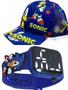 Imagem de Boné e relógio digital a prova d agua infantil masculino do sonic , lançamento novidade