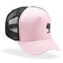 Imagem de Boné Feminino Country Rosa Sharecropper Basico Modelo Telinha Trucker Silk Galo Preto