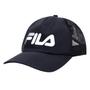 Imagem de Boné Fila Aba Curva Snapback Trucker Running - Preto