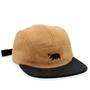 Imagem de Boné Five Panel Aba Reta Em Camurça Urso Snapback