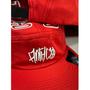 Imagem de Boné Five Panel Anth Co Original Strapback Aba Reta Fita Vermelho Tag Lateral
