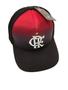 Imagem de Bone Flamengo SuperCap Escudo Aba Curva Trucker - Oficial