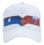 Imagem de Boné Fortaleza Silk Frontal Branco Supercap