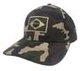 Imagem de Boné Hype Brasil Aba Curva Camuflado Snapback Bordado