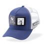 Imagem de Bone Masculino Feminino Sharecropper Country Modelo Trucker Telinha Azul Marinho Linha Basica