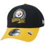 Imagem de Bone New Era 39THIRTY Pittsburgh Steelers Salute To Service 2022 Stretch Fit Aba Curva Stretch Fit Preto