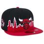 Imagem de Bone New Era 59FIFTY Chicago Bulls Tip-Off Fitted Aba Reta Fitted Preto