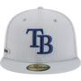 Imagem de Bone New Era 59FIFTY Fitted Clubhouse 2025 Tampa Bay Rays