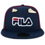 Imagem de Bone New Era 59FIFTY Fitted Colaboracao New Era x Fila