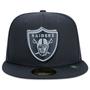 Imagem de Bone New Era 59FIFTY Fitted Las Vegas Raiders Draft 2024