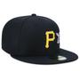 Imagem de Bone New Era 59FIFTY MLB Pittsburgh Pirates Core Fitted Aba Reta Aba Reta Fitted Preto