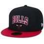 Imagem de Bone New Era 59FIFTY NBA Chicago Bulls Back To School Fitted Aba Reta Aba Reta Fitted Preto