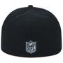 Imagem de Bone New Era 59FIFTY NFL Las Vegas Raiders Back To School Fitted Aba Reta Aba Reta Fitted Preto