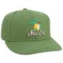 Imagem de Bone New Era 9FIFTY Low Profile Snapback Joyfull Aba Pre Curvada Verde Aba Curva Snapback Verde