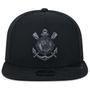 Imagem de Bone New Era 9FIFTY Original Fit Corinthians Futebol Aba Reta Aba Reta Snapback Preto