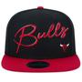 Imagem de Bone New Era 9FIFTY Original Fit NBA Chicago Bulls Core Aba Reta Aba Reta Snapback Preto