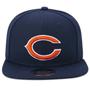 Imagem de Bone New Era 9FIFTY Original Fit Snapback NFL Chicago Bears Aba Reta Azul Marinho Aba Reta Snapback Marinho