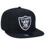 Imagem de Bone New Era 9FIFTY Original Fit Snapback NFL Las Vegas Raiders Aba Reta Preto Aba Reta Snapback Preto