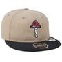 Imagem de Bone New Era 9FIFTY Retro Crown Snapback Nature Aba Reta Bege Aba Reta Strapback Bege