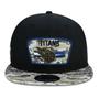 Imagem de Bone New Era 9FIFTY Trucker Tennessee Titans Salute To Service NFL Snapback Aba Reta Preto Aba Reta Snapback Preto