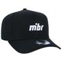 Imagem de Bone New Era 9FORTY A-Frame Snapback MiBR Aba Curva Preto Aba Curva Snapback Preto