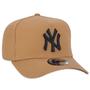 Imagem de Bone New Era 9FORTY A-Frame Snapback MLB New York Yankees Aba Curva Caqui Aba Curva Snapback Kaki