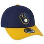 Imagem de Boné New Era 9FORTY Milwaukee Brewers MLB Aba Curva Snapback Azul Marinho