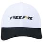 Imagem de Bone New Era 9FORTY Snapback Free Fire Aba Curva Branco Aba Curva Snapback Branco