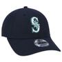 Imagem de Bone New Era 9FORTY Snapback MLB Seattle Mariners Aba Curva Azul Marinho Aba Curva Snapback Marinho