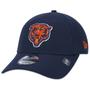 Imagem de Bone New Era 9FORTY Snapback NFL Chicago Bears Aba Curva Azul Marinho Aba Curva Snapback Marinho