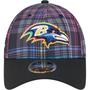 Imagem de Bone New Era 9FORTY Stretch Snap Baltimore Ravens NFL Crucial Catch 2024