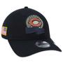 Imagem de Bone New Era 9TWENTY Chicago Bears Salute To Service 2022 Aba Curva Aba Curva Strapback Preto