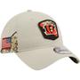 Imagem de Bone New Era 9TWENTY Salute To Service Cincinnati Bengals Ajustavel