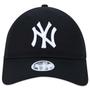 Imagem de Boné New Era Feminino 9TWENTY Strapback MLB New York Yankees Aba Curva Preto