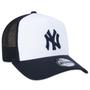 Imagem de Bone New Era Infantil 9FORTY A-Frame Trucker MLB New York Yankees