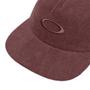 Boné Oakley Aba Curva Ellipse Corduroy WT25 Grenache Imagem de Boné Oakley Aba Curva Ellipse Corduroy WT25 Grenache