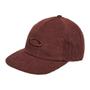 Boné Oakley Aba Curva Ellipse Corduroy WT25 Grenache Imagem de Boné Oakley Aba Curva Ellipse Corduroy WT25 Grenache