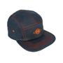 Imagem de Boné Pony Five Panel Aba Fléxivel Risca de giz Preto 106