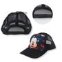 Imagem de Boné Preto Mickey Aba Curvada Com Ajuste